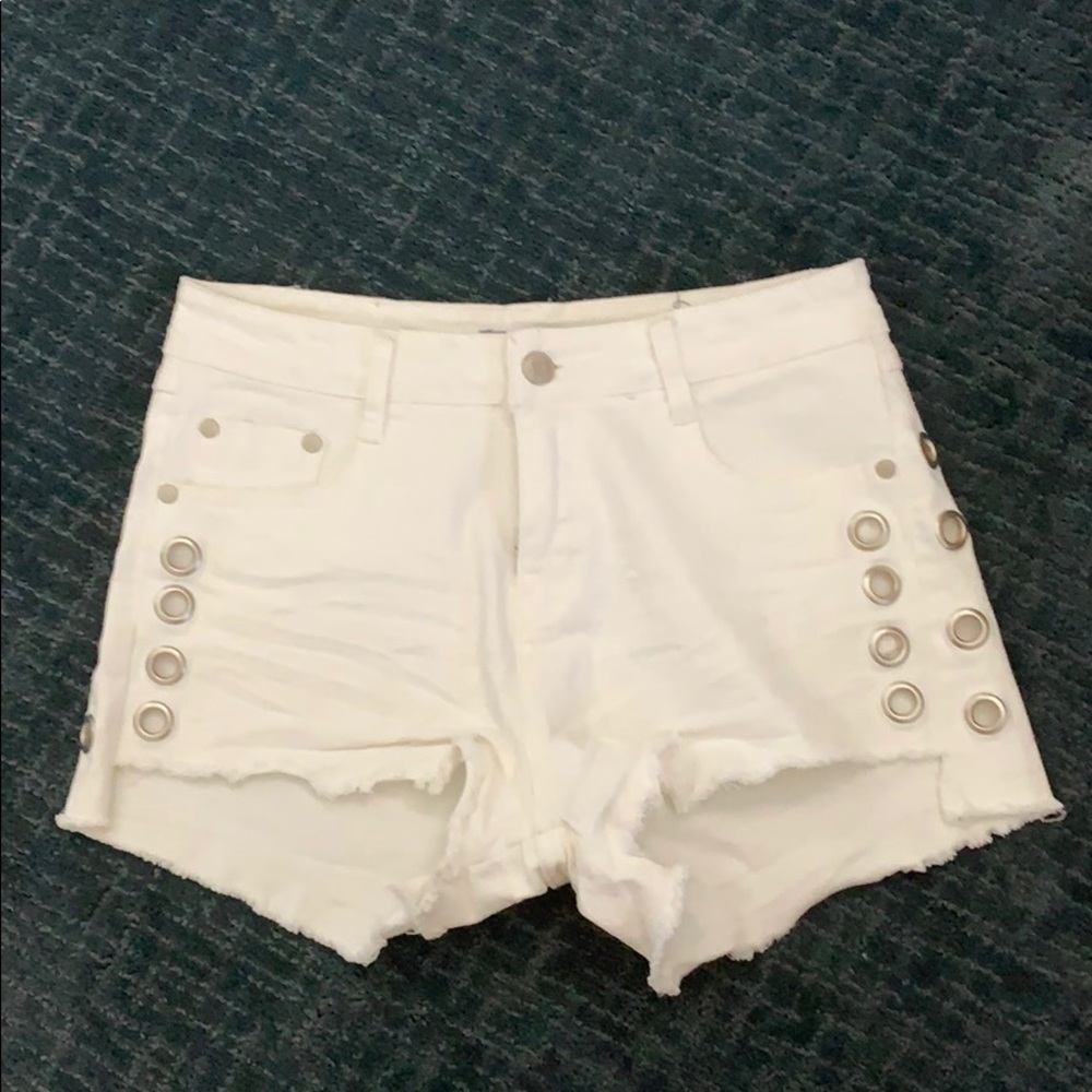 White shorts